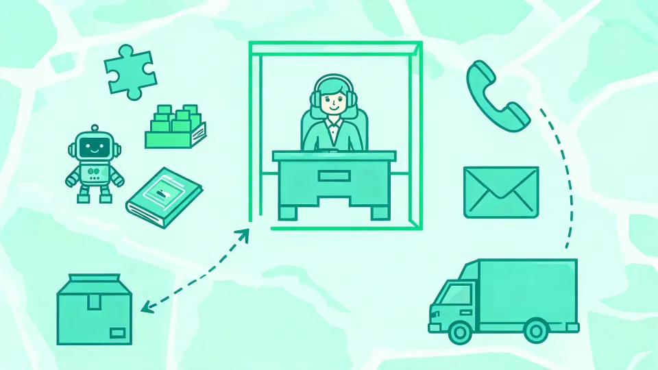 Learning Resources location and toy support illustration